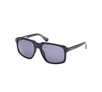Web Homme Web WE0378 92V Lunettes de soleil Acétate Bleu Bleu Carré Normale