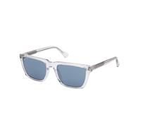 Web Homme Web WE0379 26V Lunettes de soleil Acétate Transparent Bleu Carré Normale