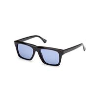Web Homme Web WE0382 56V Lunettes de soleil Acétate Havane Bleu Carré Normale