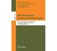 Web Information Systems And Technologies