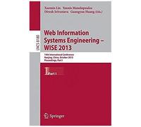 Web Information Systems Engineering -- Wise 2013