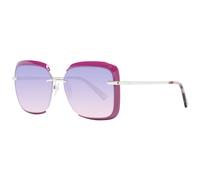 Web, Occhiali da sole WE0284, forma geometrica, colore viola luc , colore lente viola grad e