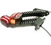 Web Truck 2 x LED caoutchouc feu de gabarit latéral 12V 24V avec homologation E feu de position voiture camion caravane voiture lampe lumière blanc rouge orange