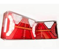 Web Truck Feu arrière gauche + droit à LED avec 7 fonctions 12 V 24V Pour véhicules Semi-remorques, remorques, voitures Remorquage