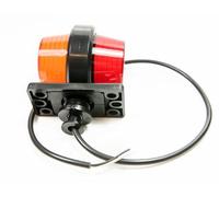 Web Truck Feu de gabarit Old School Tuning Suspendu Feu de Position 12V 24V Neon Couleurs Orange et Rouge pour Camion Voiture Remorque, Remorque, Caravane etc. 1 pièce