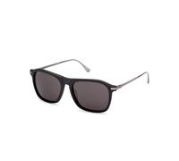 Web Unisex Web WE0386 02A Lunettes de soleil Acétate Noir Fumée Carré Normale