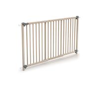 WEBABY Barrière de sécurité bébé extensible en bois LOKEE Hêtre Brut - Ultra-extensible 150cm