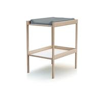 WEBABY - Table à Langer 1 étagère Hêtre Brut | 74 x 54 x 88 cm | Pour matelas 50x70 cm NON INLCUS (Beige, 70x50)