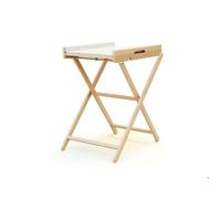 WEBABY - Table à langer pliante en bois ESSENTIEL Hêtre Verni -