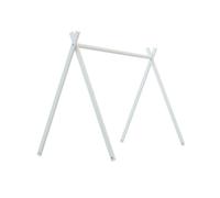 WEBABY - Tipi pour lit bébé en bois 70 x 140 cm Blanc