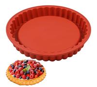 webake Moule à tarte aux fruits - 26 cm - En silicone - 1 pièce - Moule à gâteau - Moule à gâteau - Moule à gâteau - Moule à gâteau - Moule à gâteau - Moule à gâteau - Moule à gâteau