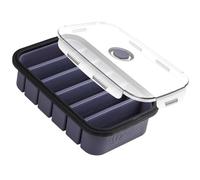 webake Soupe Cubes Récipient de congélation en silicone avec couvercle 1 pièce 6 trous Récipient alimentaire Bac à glaçons, WA24001DE