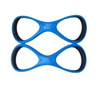 Webbed Swim Gloves - Elbow Support for Pool Practice | Silicone Palm with Adjustable Wrist Strap, Flexible Web Design, Fitness Aid for Development and Water Drills