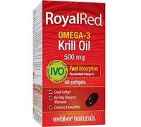 Webber Naturals RoyalRed Omega-3 Krill Oil 500mg 60 Softgels