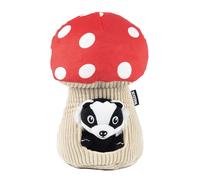 Webbox Jouet pour Chien Basil Le Blaireau et Champignon - Peluche avec Puzzle interactif pour Cacher des friandises