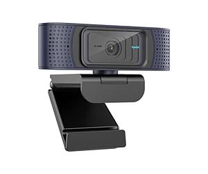 Webcam 1080p 30fps Autofocus Webcam avec Protection de confidentialité USB Stream Web Camera Microphone intégré Streaming pour Xbox OBS Youtube ou Twitch