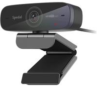 Webcam 1080P 60Fps, Dual Stereo Microphones, Autofocus Live Streaming Web Camera For Skype Facebook Obs Xsplit, Webcam Compatible With Linux Mac Os Windows 10/8/7