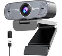 Webcam 1080p avec microphone 1080p Caemra avec autofocus HD Web Cam Plug & Play USB PC Webcam Streaming Caméra pour ordinateur portable, ordinateur de bureau, PC, Mac, Web Cam fonctionne avec zoom