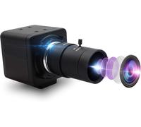 Webcam 1080P Avec Zoom 5¿50 Mm Objectif Varifocale Hd Usb Caméra Basse Lumière M Au Point Manuelle Plug And Play Pour Ordinateur Portable Raspberry Pi[L2628]