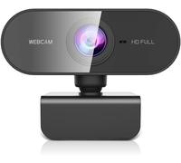Webcam 1080P, Full Hd Camera Pc 90° Wide Angle With Noise Cancelling Microphone, Usb Plug Play Camera For Mac Laptop, Web Cam Linux Streaming Youtube Skype Video Call Zoom Video Conference