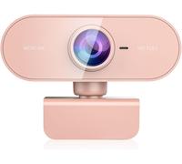 Webcam 1080P,Full HD Camera PC 90° Wide Angle with Noise Cancelling Microphone,USB Plug Play Camera for Mac Laptop,Web Cam Linux Streaming Youtube Skype Video Call Zoom Video Conference