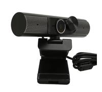 Webcam 2K 30 Fps à Mise au Point Automatique avec Haut-Parleur HiFi et Micro à Réduction de Bruit, Caméra PC Plug and Play pour Ordinateur Portable de Bureau, Adaptée pour