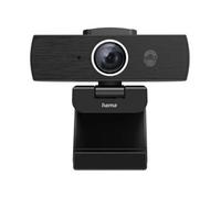 Hama Webcam Streaming UHD 4K C-900 Pro (Micro Stéréo, Autofocus, Plug&Play, USB-C, Anti-Scintillement, Idéale Visio Teams Youtube Twitch ou Gaming, Rotation 360°, Cache caméra) Noir