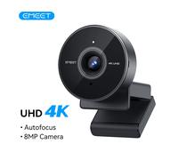 Webcam 4K caméra Web 1080P 60fps avec Microphone Mini caméra USB pour ordinateur/ordinateur de bureau/ordinateur portable Webcam EMEET Webcam 4K