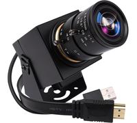 Webcam 4K - Double interface HDMI/USB, zoom manuel, objectif CS Mount 2,8-12 mm pour gros plan, caméra industrielle CMOS IMX415 pour vision industrielle
