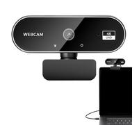 Webcam 4K Moniteur vidéo sans fil 4K | Webcam ordinateur, bureau, équipes, appel, entreprise, réunions, conférence, jeu, ordinateur, bureau, équipes, appel,