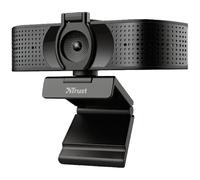 Webcam 4K Trust Teza 3840 x 2160 Pixel pied de support, support à pince