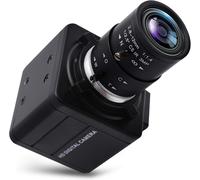Webcam 4K Ultra HD 2,8-12 mm Objectif variable USB Mini webcam 3840 x 2160 @ 30 fps Zoom optique USB avec caméra IMX317 Capteur Caméra USB UVC Conférence Webcam pour Mac/Window/Linux