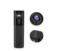 Webcam à Cadrage Automatique avec Microphones et Haut-Parleur 88° Wide FOV 2K 60fps USB Streaming Webcam Système Audio vidéo for Les conférences