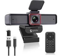 Webcam - Angetube - 4K - Suivi IA - Double micros antibruit - USB 3.0