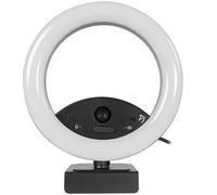 Webcam Arozzi Occhio True Privacy Light Ring Full Hd (noir)