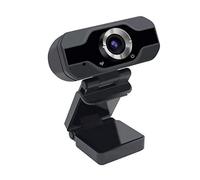 Webcam avec microphone HD 1080p en streaming pour PC, Mac, ordinateur portable, appareil photo P2P USB pour Youtube, Skype, appels vidéo, études, conférences, jeux avec clip rotatif