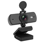 Webcam avec vidéo HD, Plug and Play Réduction du Bruit Haute définition Webcam à Rotation à 360 degrés avec Microphone, pour Les appels de conférence en Direct(pc-05)