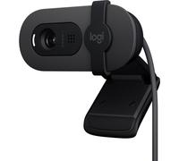 Logitech Brio Webcam 100 Full HD 1080p avec Microphone Cache confidentialité Noir
