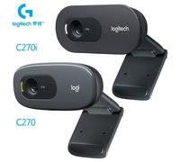 Webcam C270 C270i 100% originale, vidéo HD 720P, Microphone intégré, Mini caméra d'ordinateur pour Chat Web