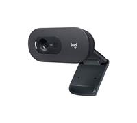 Webcam Logitech C505 HD - USB HD 720p pour Ordinateur de Bureau et Ordinateur Portable, avec Microphone Longue Portée, Compatible avec PC ou Mac