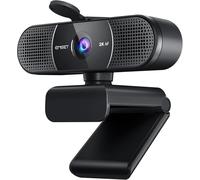 Webcam C960 2K, Webcam QHD avec Cache d'objectif et Double Microphone, autofocus TOF, caméra de Streaming 76° avec Correction Automatique de la lumière, pour Zoom/Skype, Linux, Win10, Mac OS