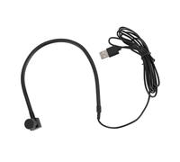 Webcam Centrale USB pour PC, Webcam à œil de Microphone intégré, Webcam à écran Central 8MP 1080P à Mise au Point Fixe, Plug and Play