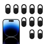 Webcam Cover Slide - 10 Pieces Tablet Webcam Blocking Sticker, Phone Camera Privacy Slider | For Men Students Professionals Travelers Gamers Home Office Coffee Shop Travel Live Streaming Working