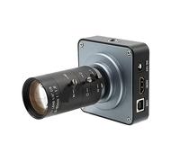 Webcam de diffusion en continu 1080p Full HD avec objectif de 6 à 12 mm/60 mm, grossissement réglable (B)