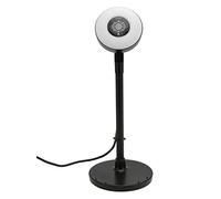 Webcam de Lumière HD, Lumière Blanche Lumière Douce Lumière Chaude USB Base Multifonctionnelle Protection des Yeux Webcam HD Mise au Point Automatique pour la Réunion