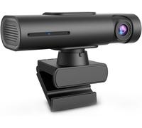 Webcam de Streaming 2K pour PC, caméra de Streaming PTZ avec Suivi AI, contrôle gestuel, Double Micro antibruit, caméra Web USB pour Diffusion en Direct, vidéoconférence, Appels en Ligne