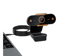 Webcam en direct - Caméra USB 1080P, objectif grand angle avec | Pilote vidéo clair et fluide Ordinateur portable de bureau gratuit PC Enregistrement de vidéoconférence Réunion Class Content Creator