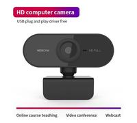 Webcam Full HD 1080P, caméra à mise au point automatique, avec Microphone, USB, pour ordinateur portable, appels vidéo, Webcam