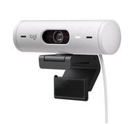 Webcam - Full HD 1080p - Logitech - Brio 500 - Microphone intégré - Blanc