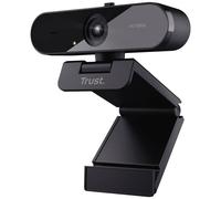 Webcam Full HD Trust TW-200 ECO 1920 x 1080 Pixel pied de support, support à